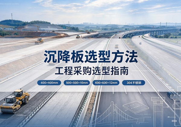 岑巩沉降板选择方法