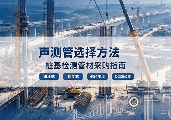 岑巩声测管选型标准
