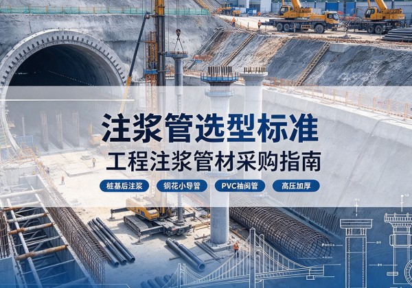 岑巩注浆管选型标准